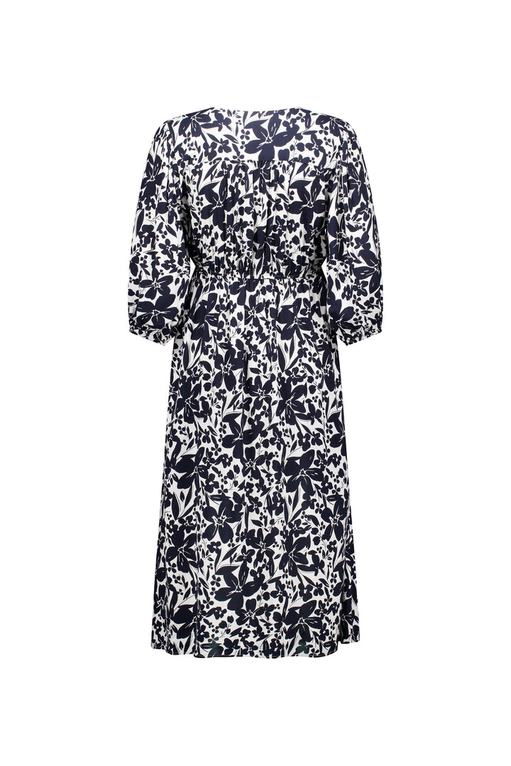 6105 Coco - V Neck Dress with Elbow Length Sleeve - Vassalli