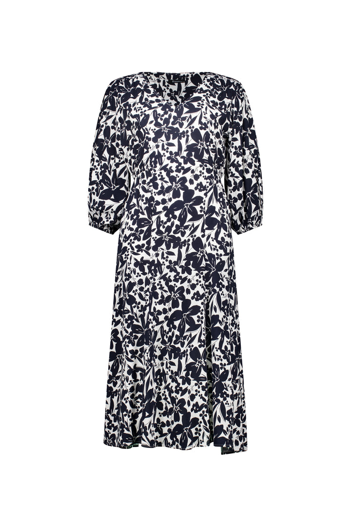 6105 Coco - V Neck Dress with Elbow Length Sleeve - Vassalli