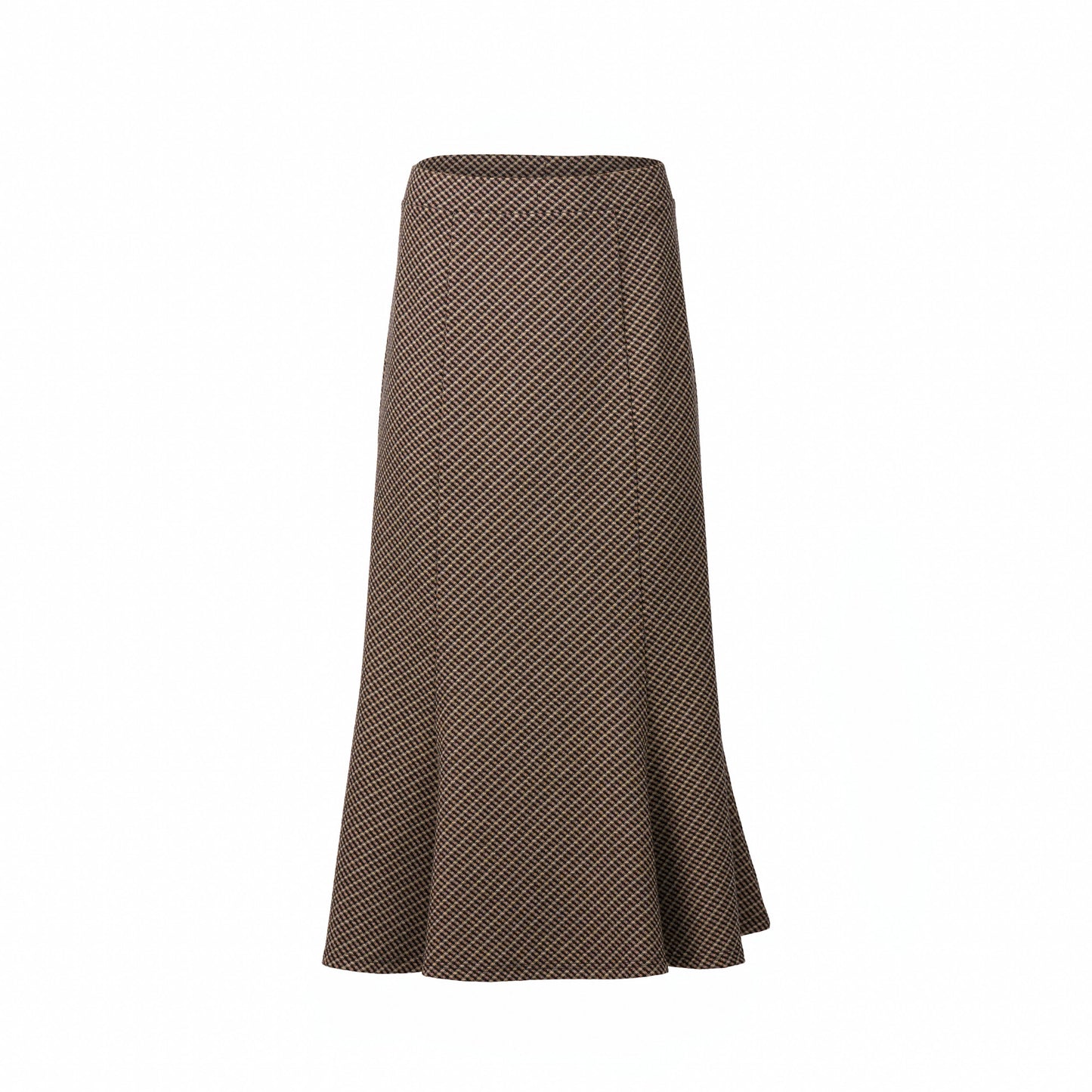 7055A Brentwood - Mid Length Fluted Skirt - Vassalli