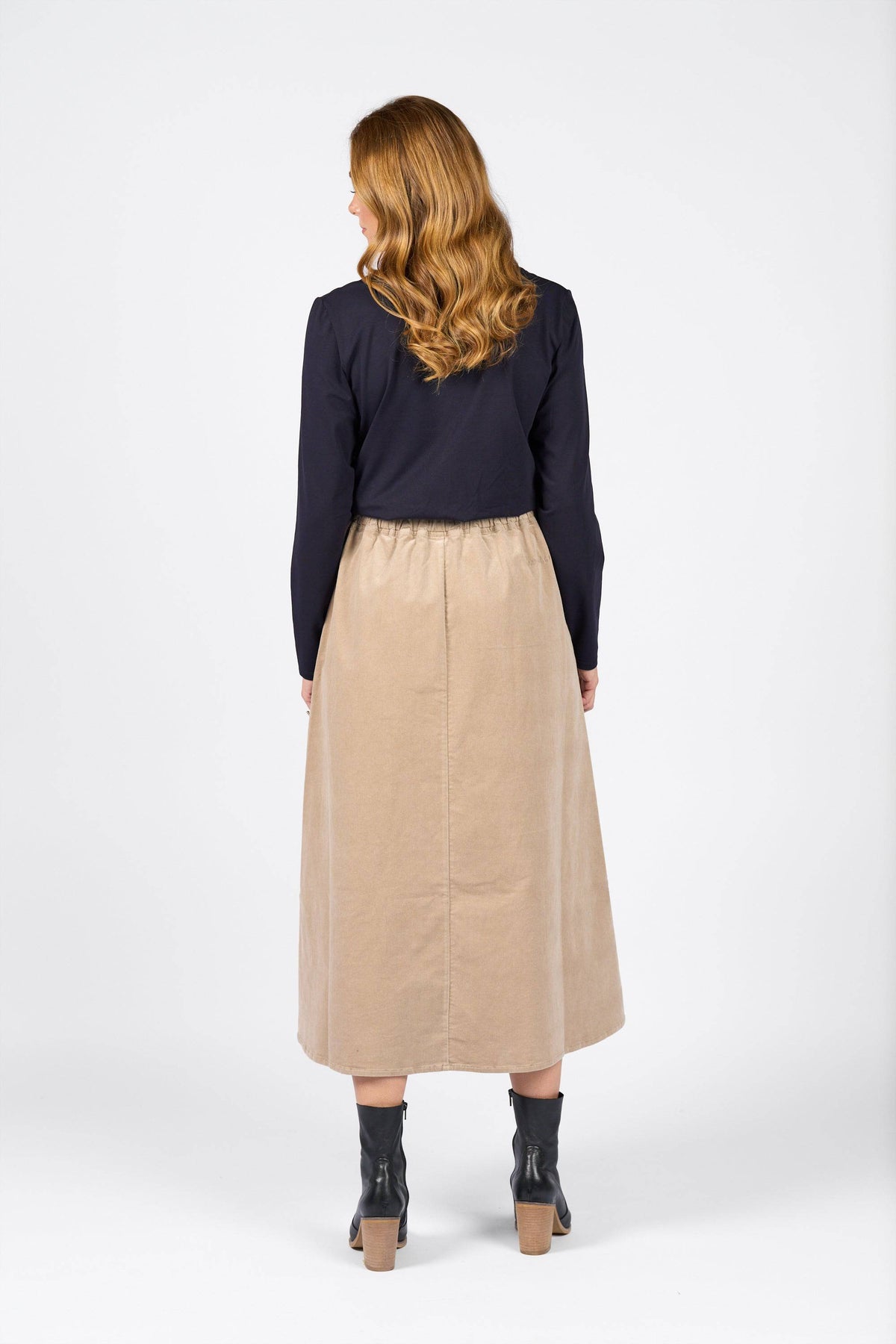 Cord Skirt - Oat