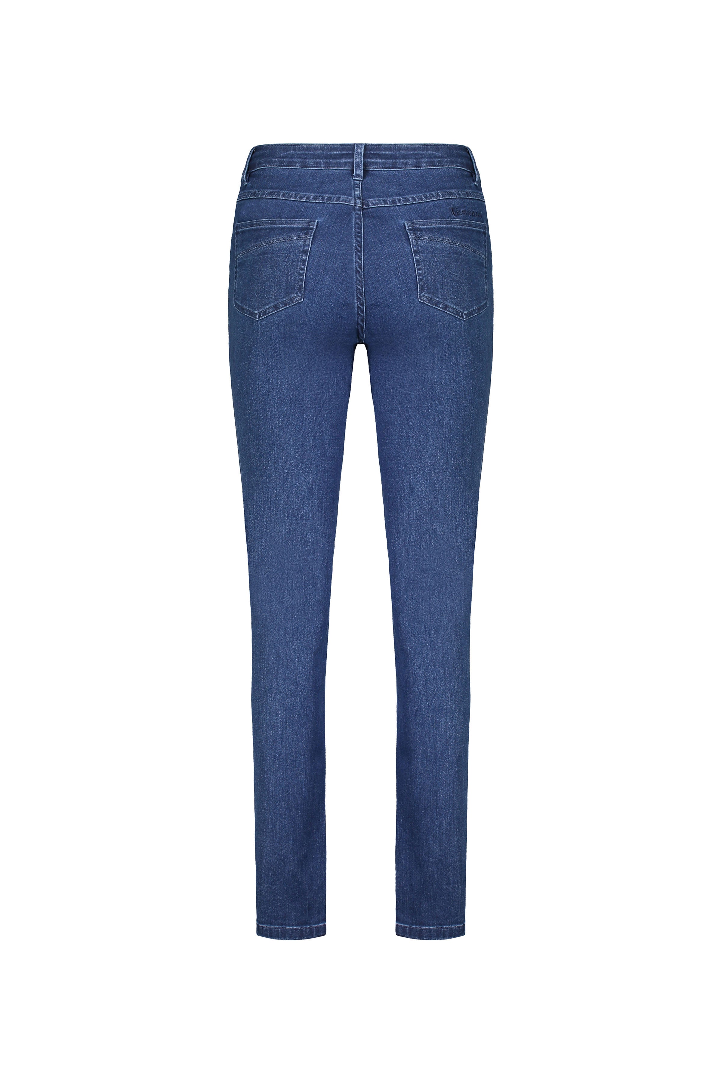 9901 Blue Denim - Slim Leg Full Length Jean - Vassalli