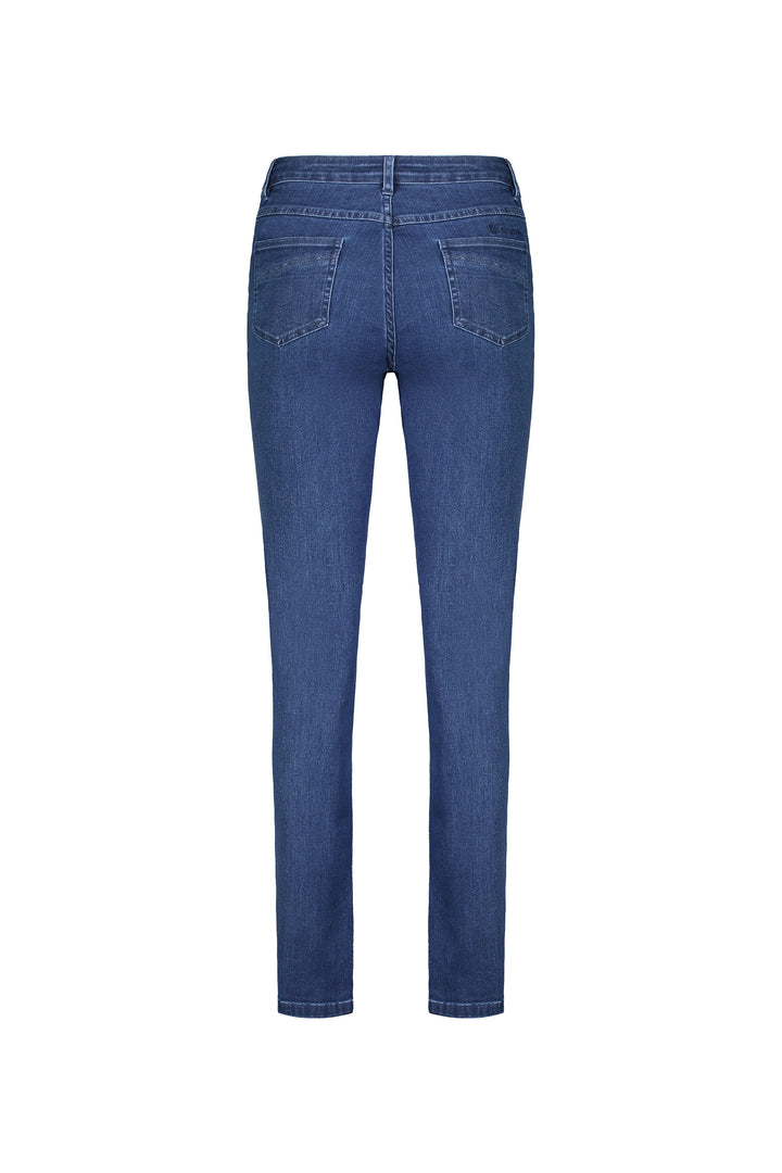 9901 Blue Denim - Slim Leg Full Length Jean - Vassalli