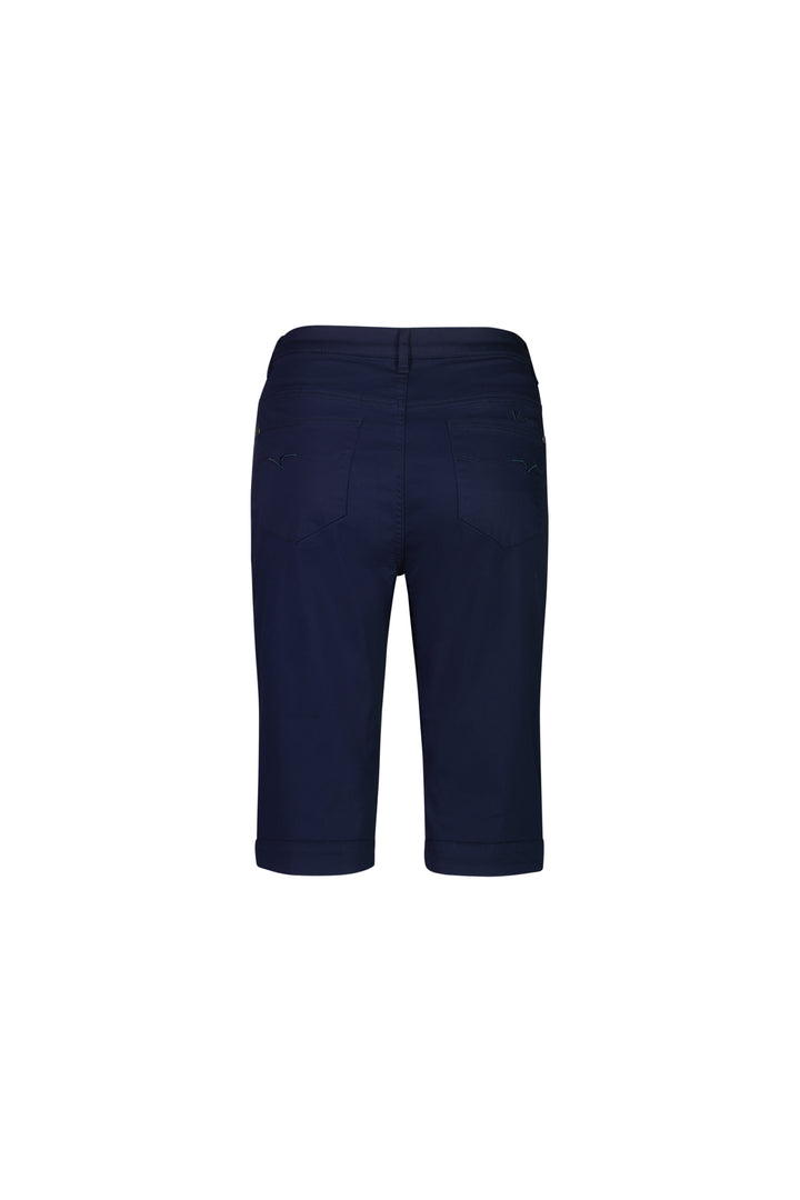 H1001LW Navy - Plain Lightweight Straight Leg Short - Vassalli