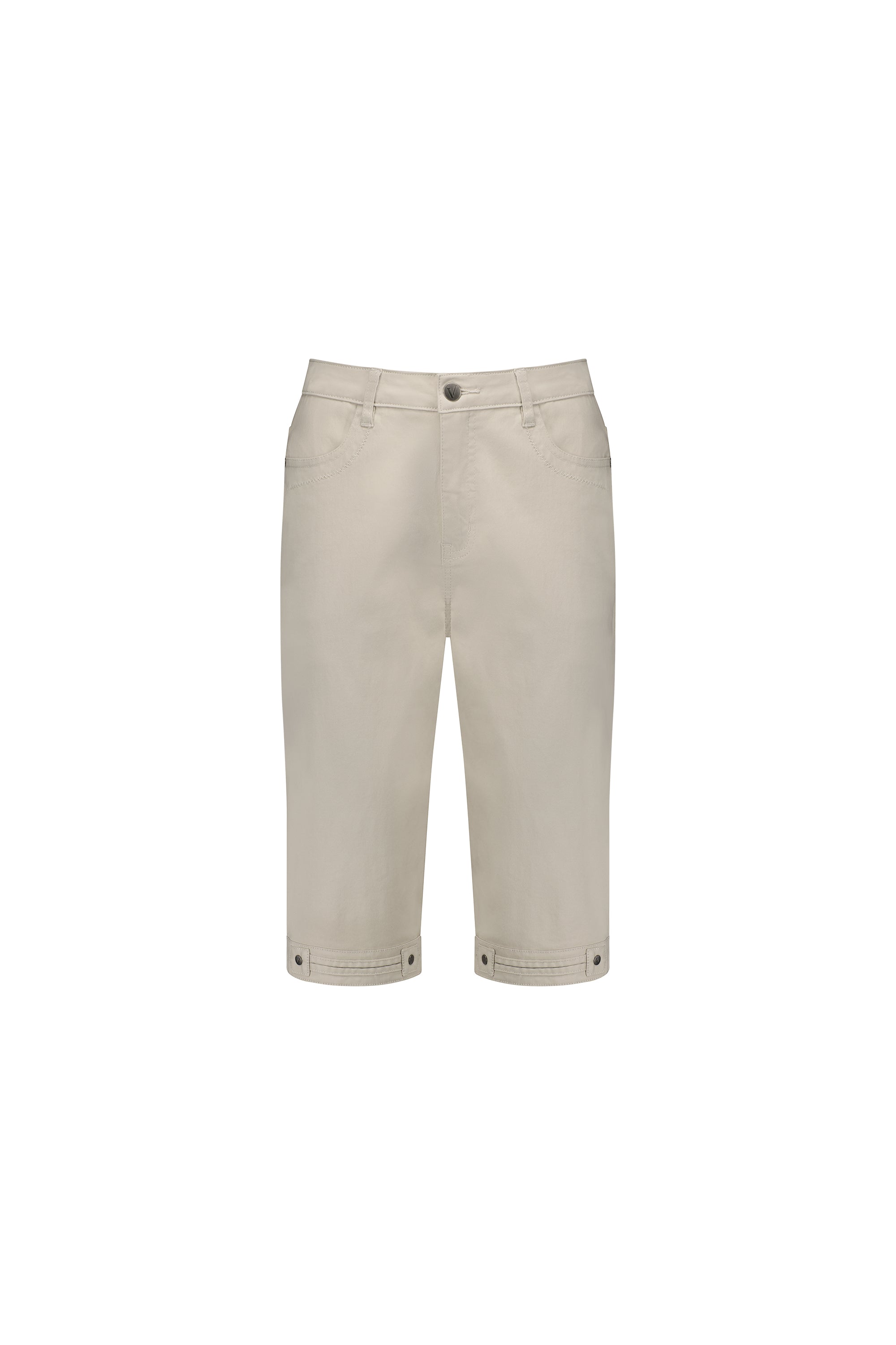 H1001LW Pumice - Plain Lightweight Straight Leg Short - Vassalli
