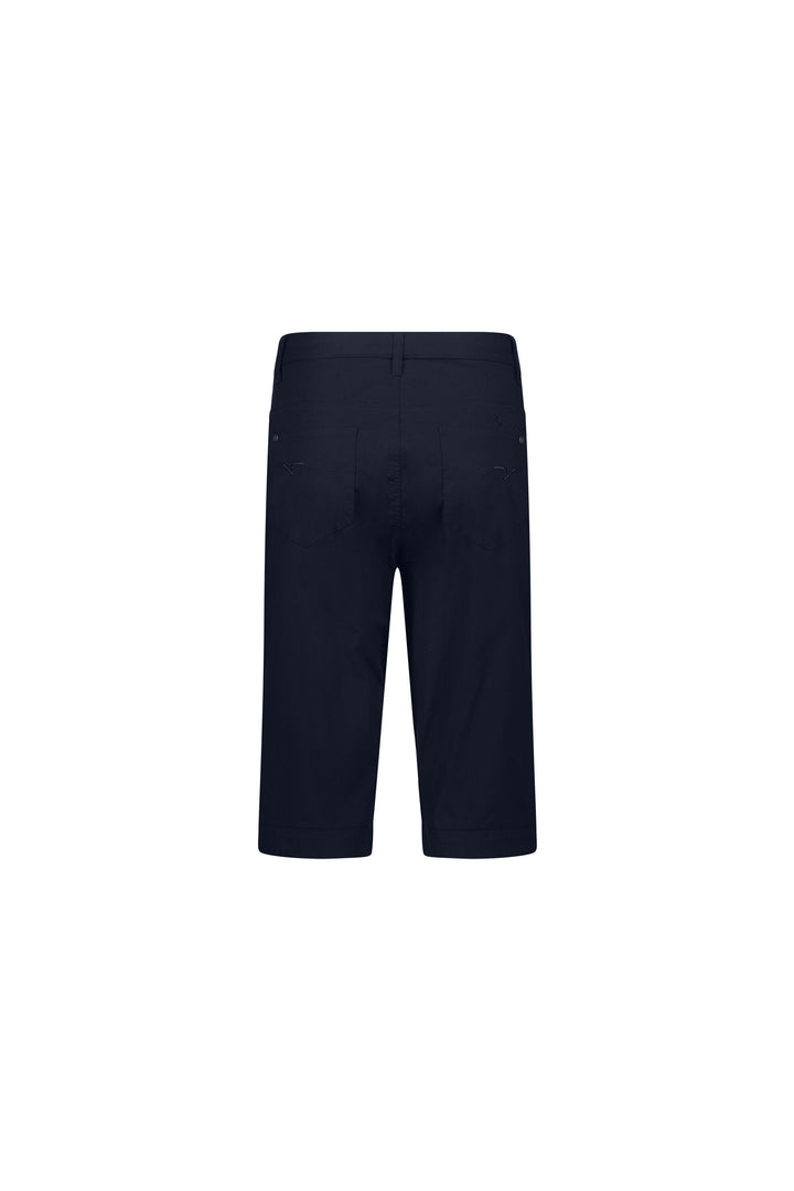 H1001P Navy - Poplin Straight Leg Short - Vassalli