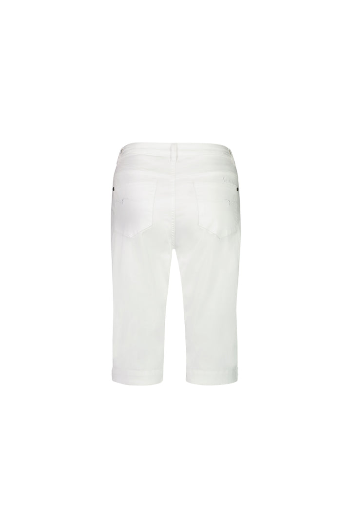 H1001P White - Poplin Straight Leg Short - Vassalli