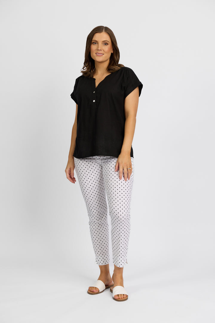 Paris Printed Capri - Spot