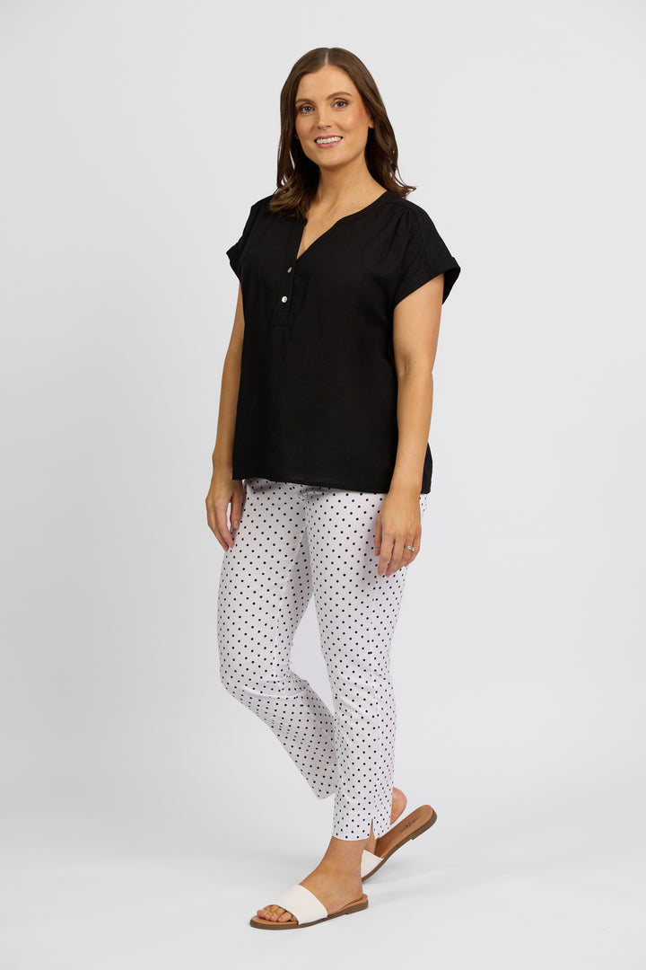 Paris Printed Capri - Spot