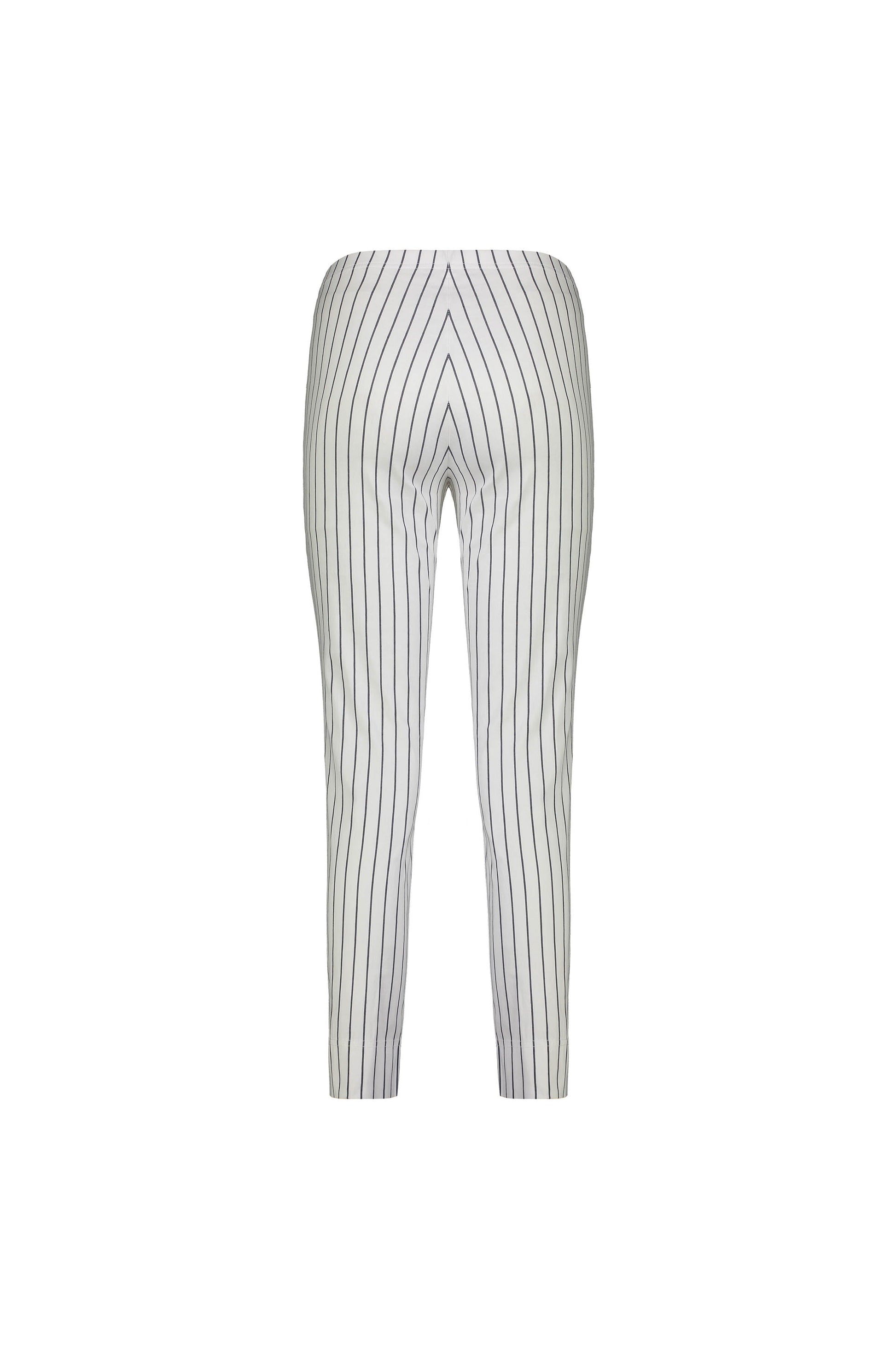 P5362 White w/ Stripe - Paris Capri - Vassalli