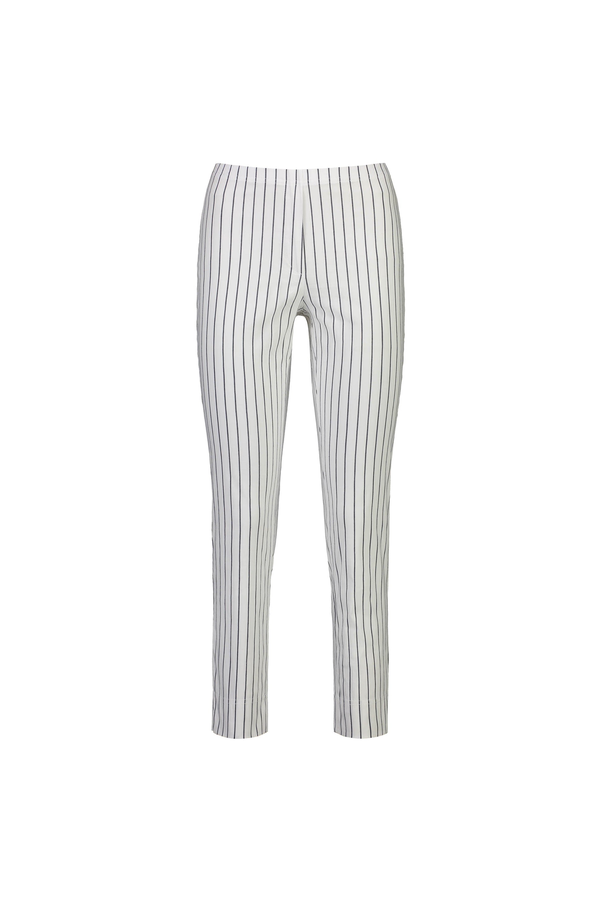 P5362 White w/ Stripe - Paris Capri - Vassalli