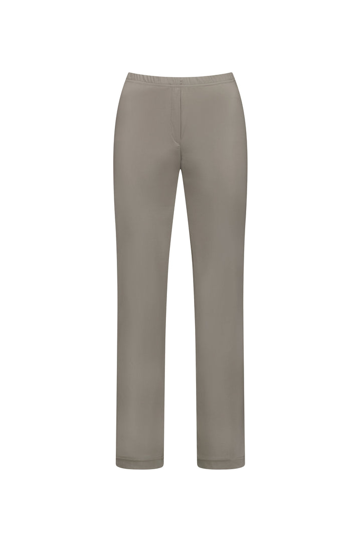 P6117 Latte - Paris Slim Leg Full Length - Vassalli