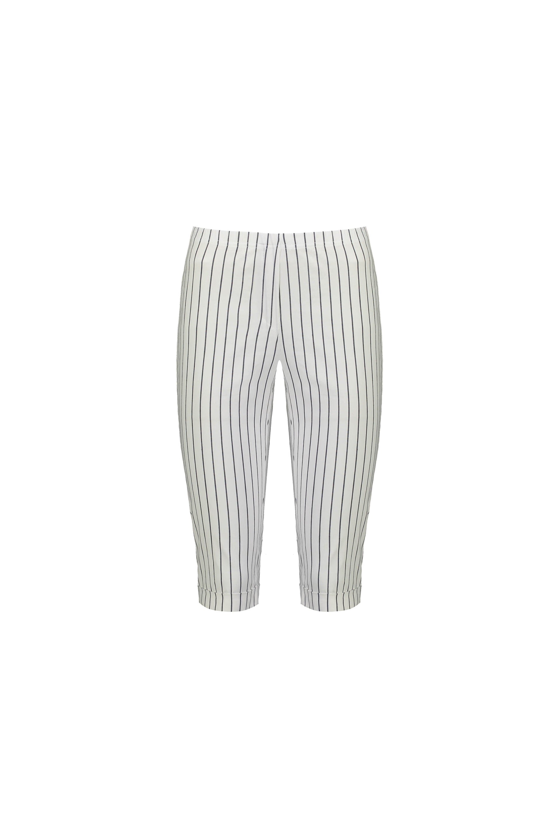 P6280 White w/ Stripe - Paris Short - Vassalli