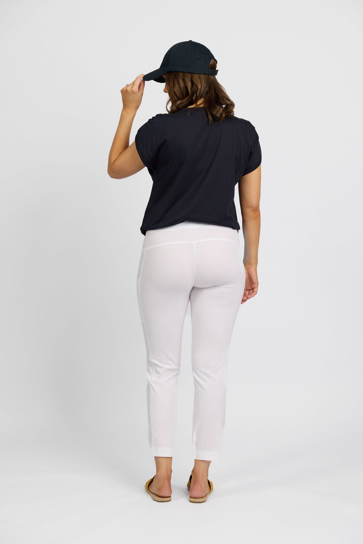 P6308 White - Paris Cargo Capri - Vassalli