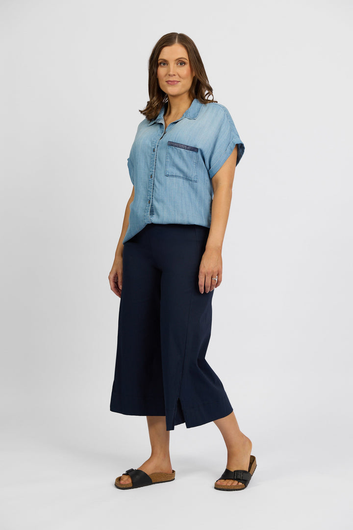 P6426 Inka - Paris Wide Leg Crop - Vassalli