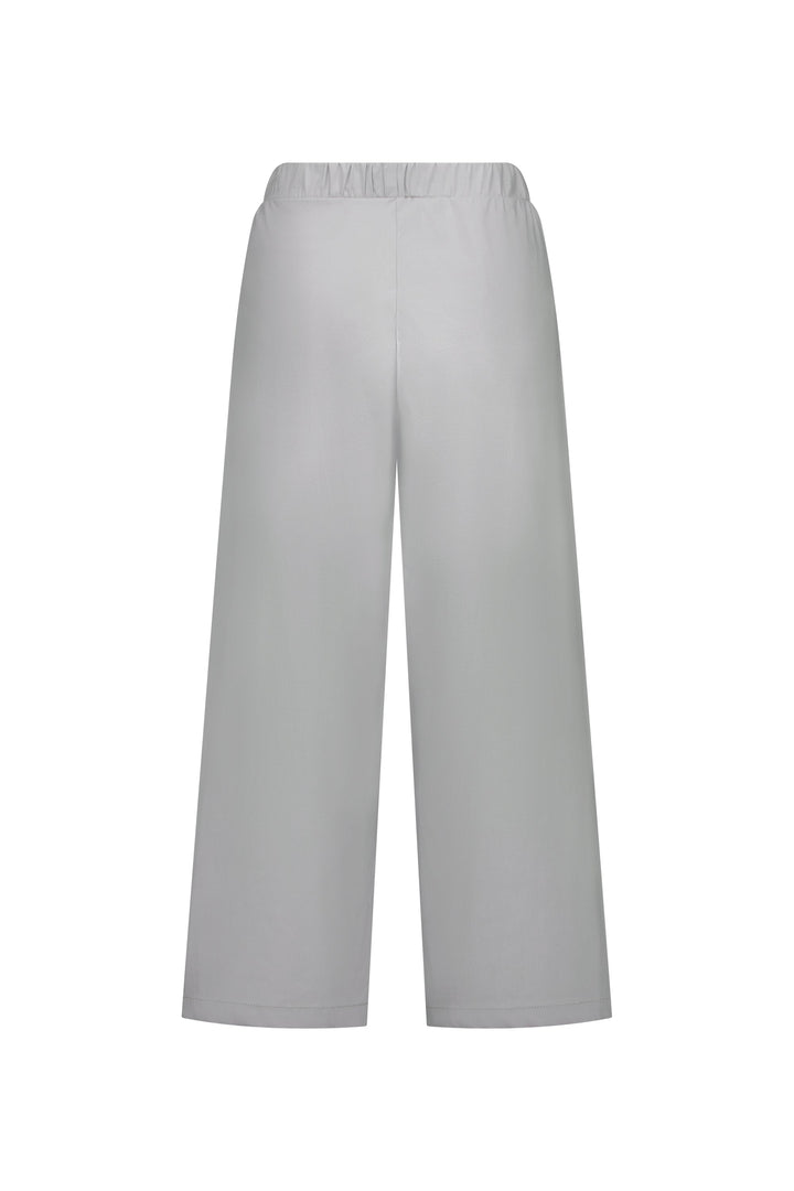P6426 Silver - Paris Wide Leg Crop - Vassalli
