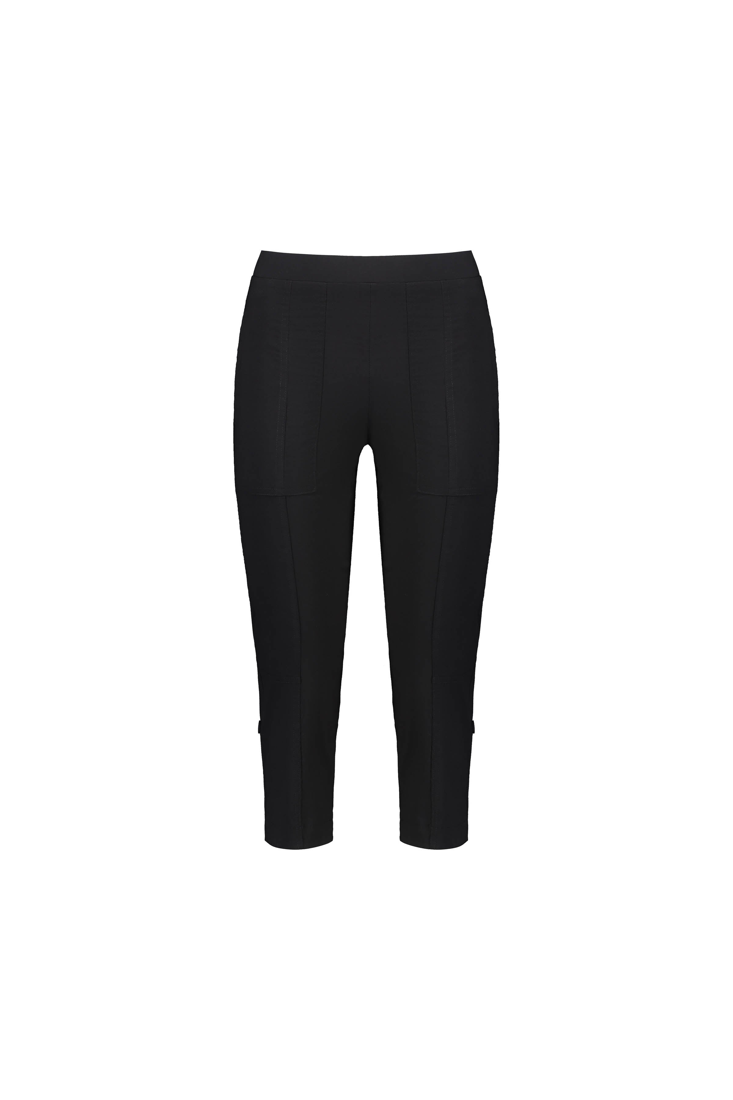 P7065 Black - Paris Cargo 3/4 Short - Vassalli