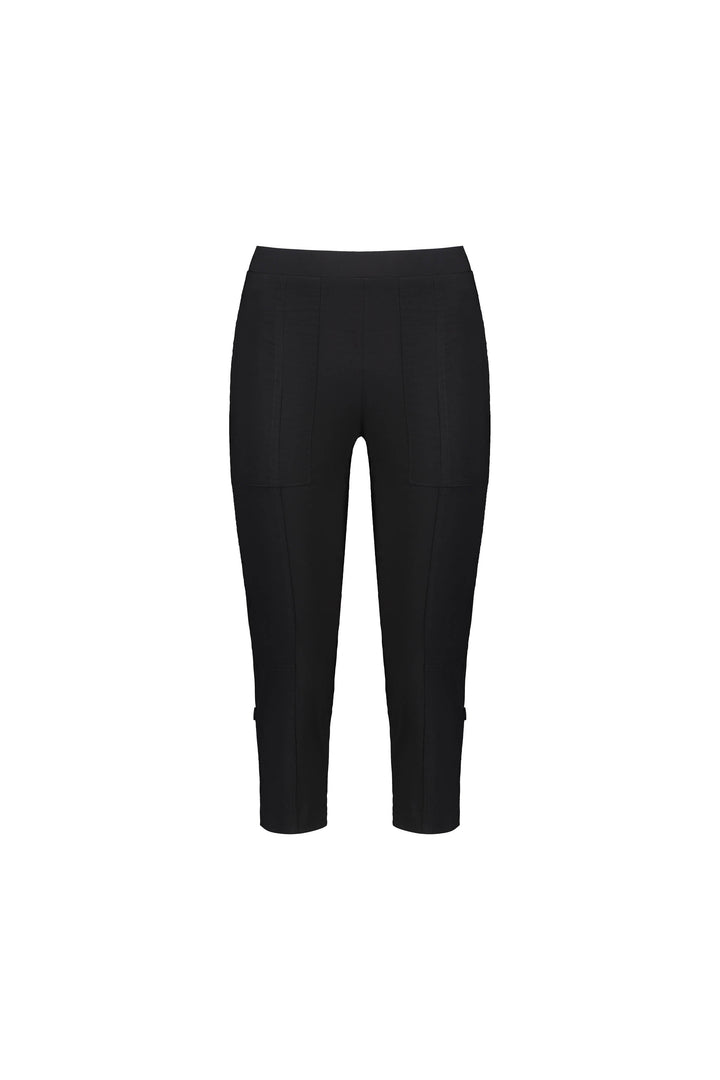 P7065 Black - Paris Cargo 3/4 Short - Vassalli