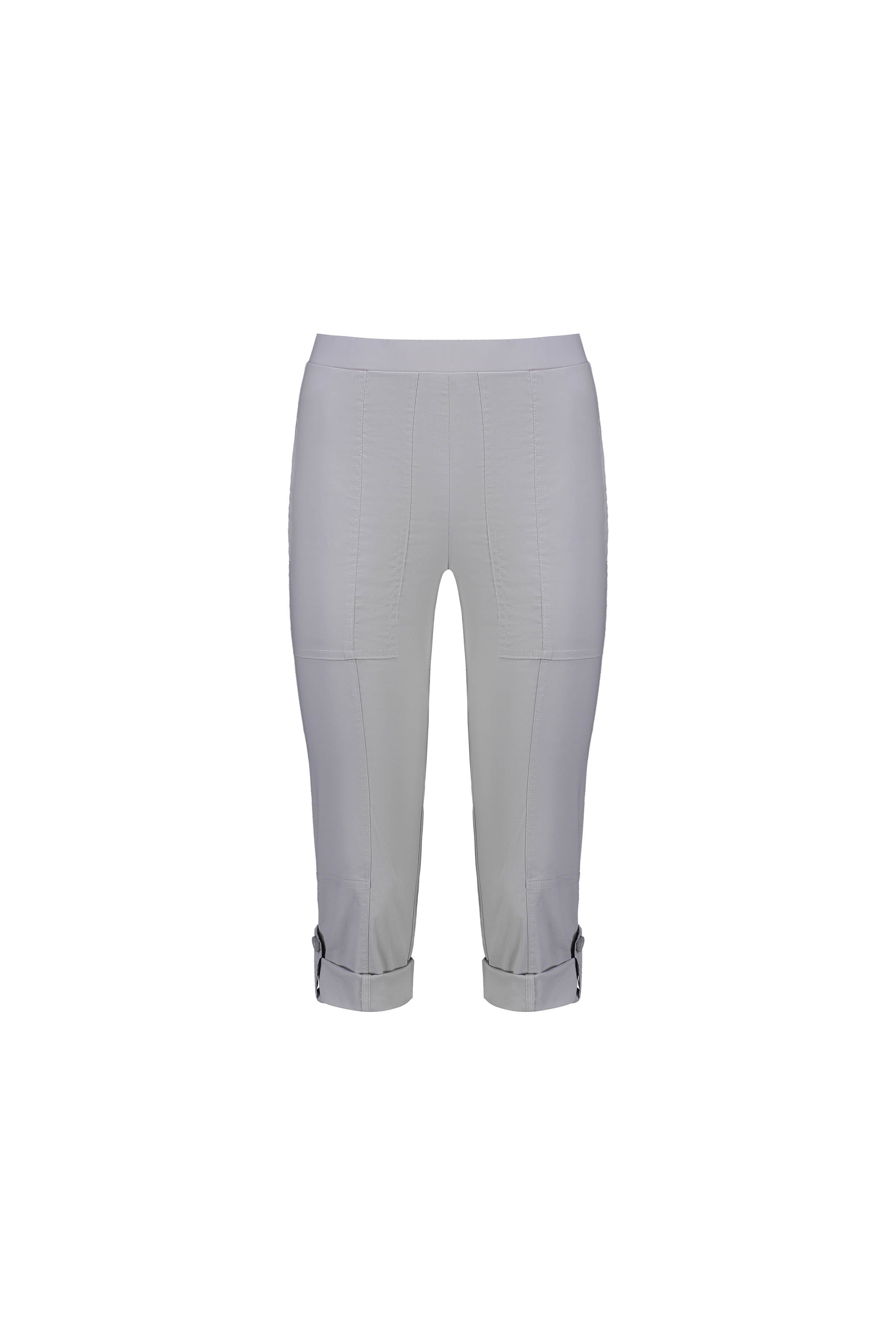 P7065 Silver - Paris Cargo 3/4 Short - Vassalli