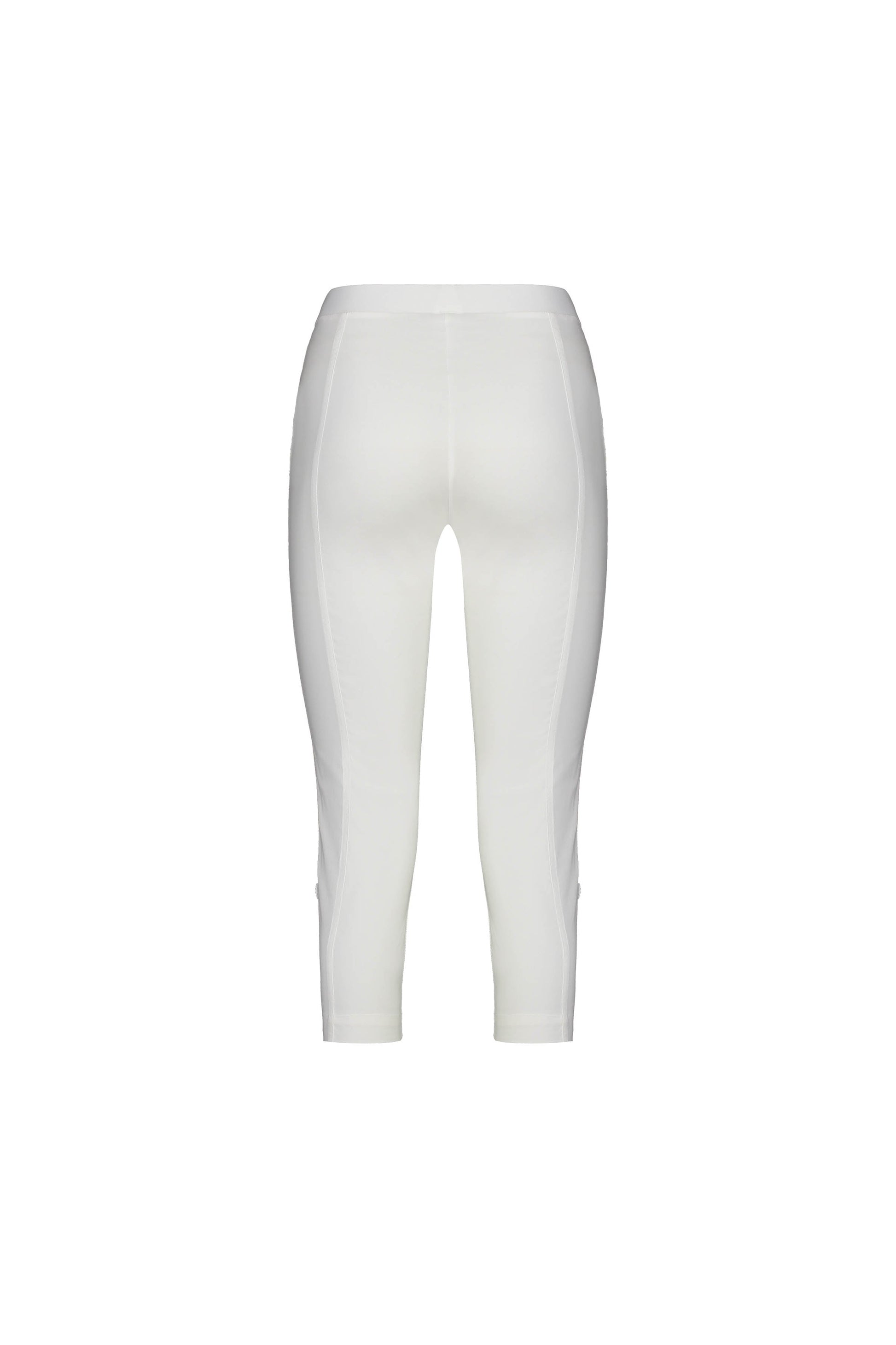 P7065 White - Paris Cargo 3/4 Short - Vassalli
