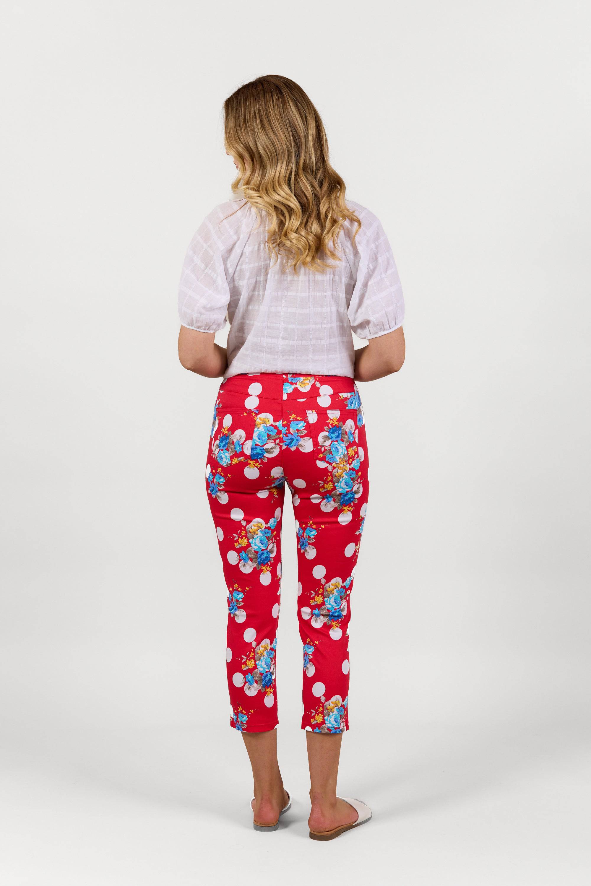 S271LW Betty - Skinny Leg 7/8 Length Lightweight Pull-On - Vassalli