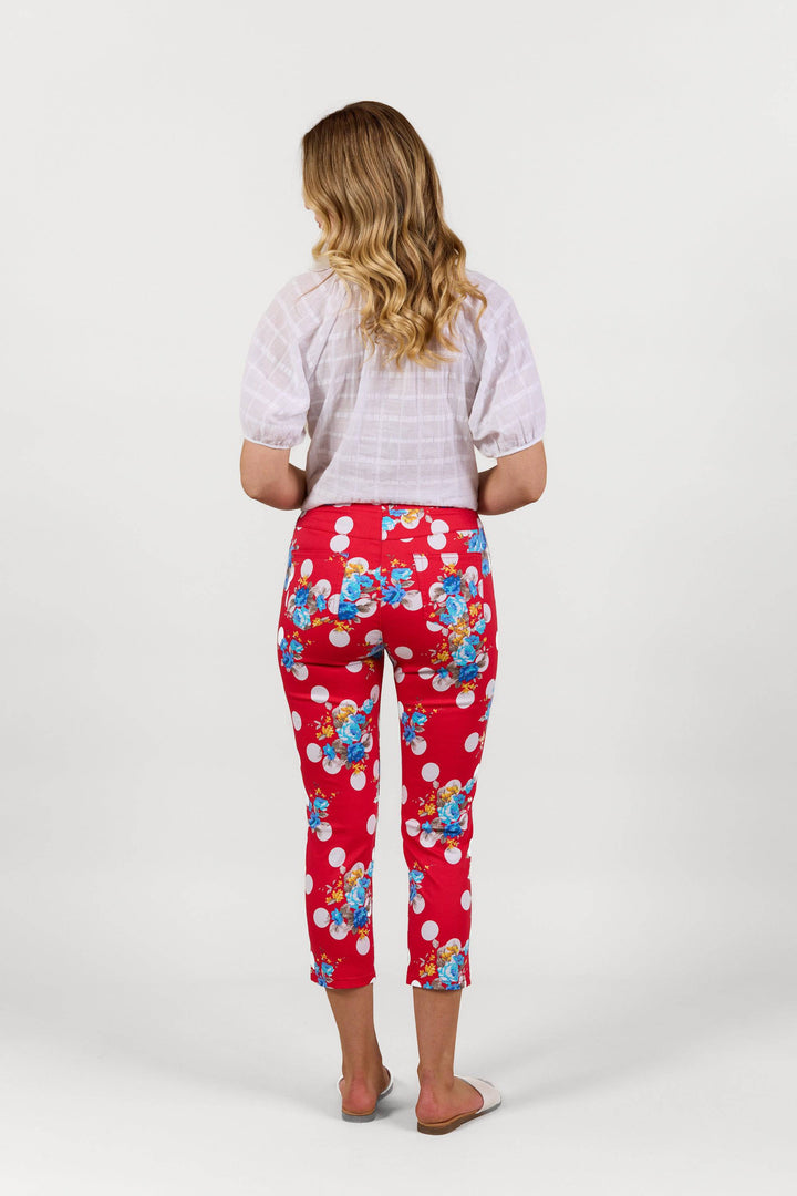 S271LW Betty - Skinny Leg 7/8 Length Lightweight Pull-On - Vassalli
