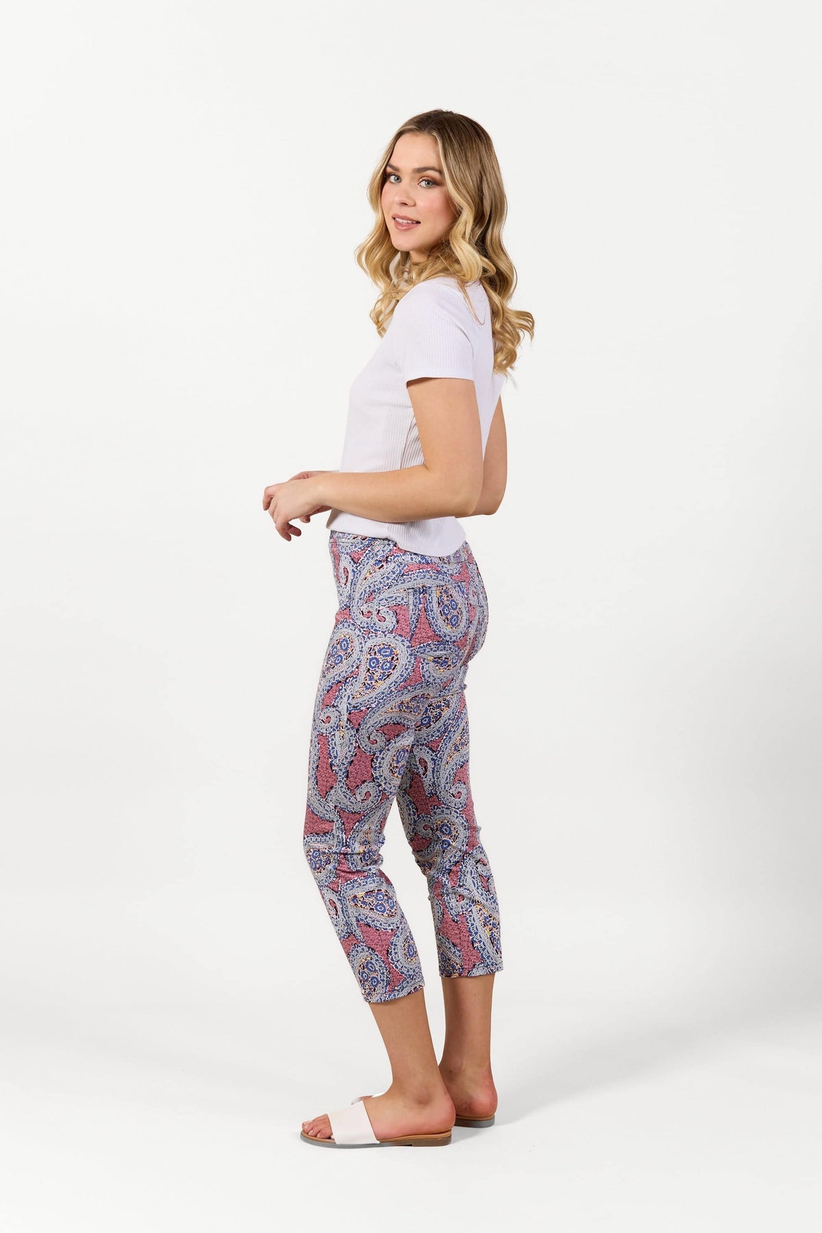 Harbour 7/8 Pant - Paisley
