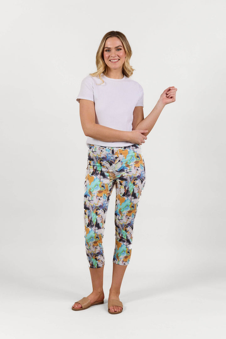 S271LW Storm - Skinny Leg 7/8 Length Lightweight Pull-On - Vassalli