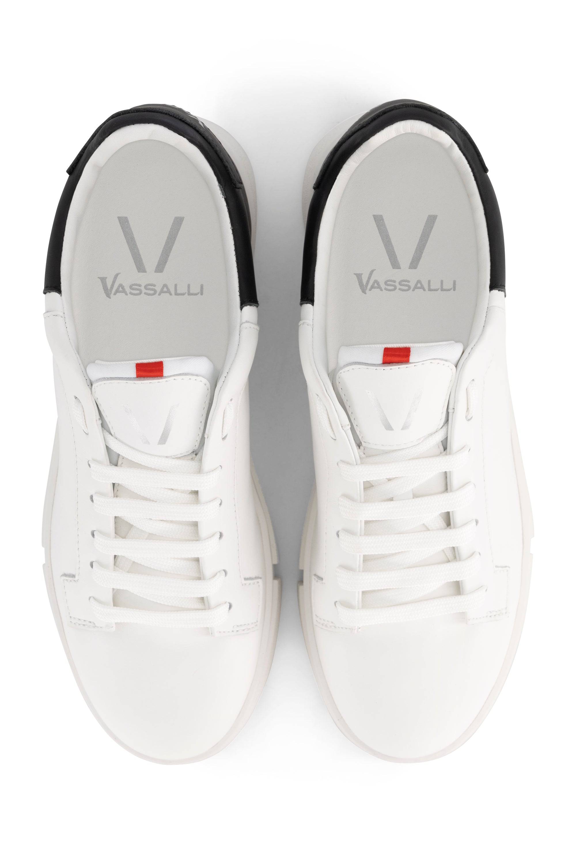 VS-001 White/Black - Sneaker - Vassalli
