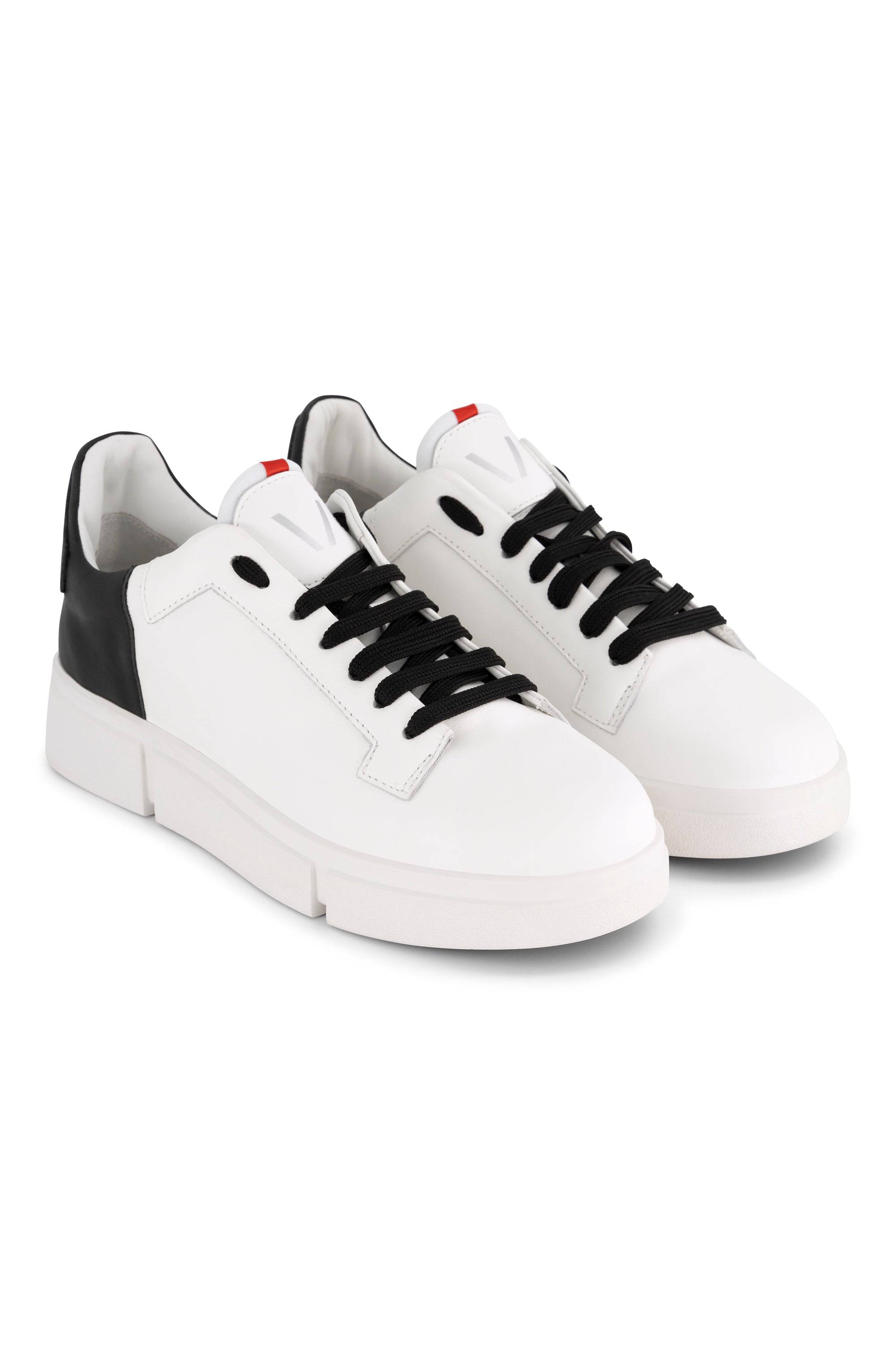 VS-001 White/Black - Sneaker - Vassalli