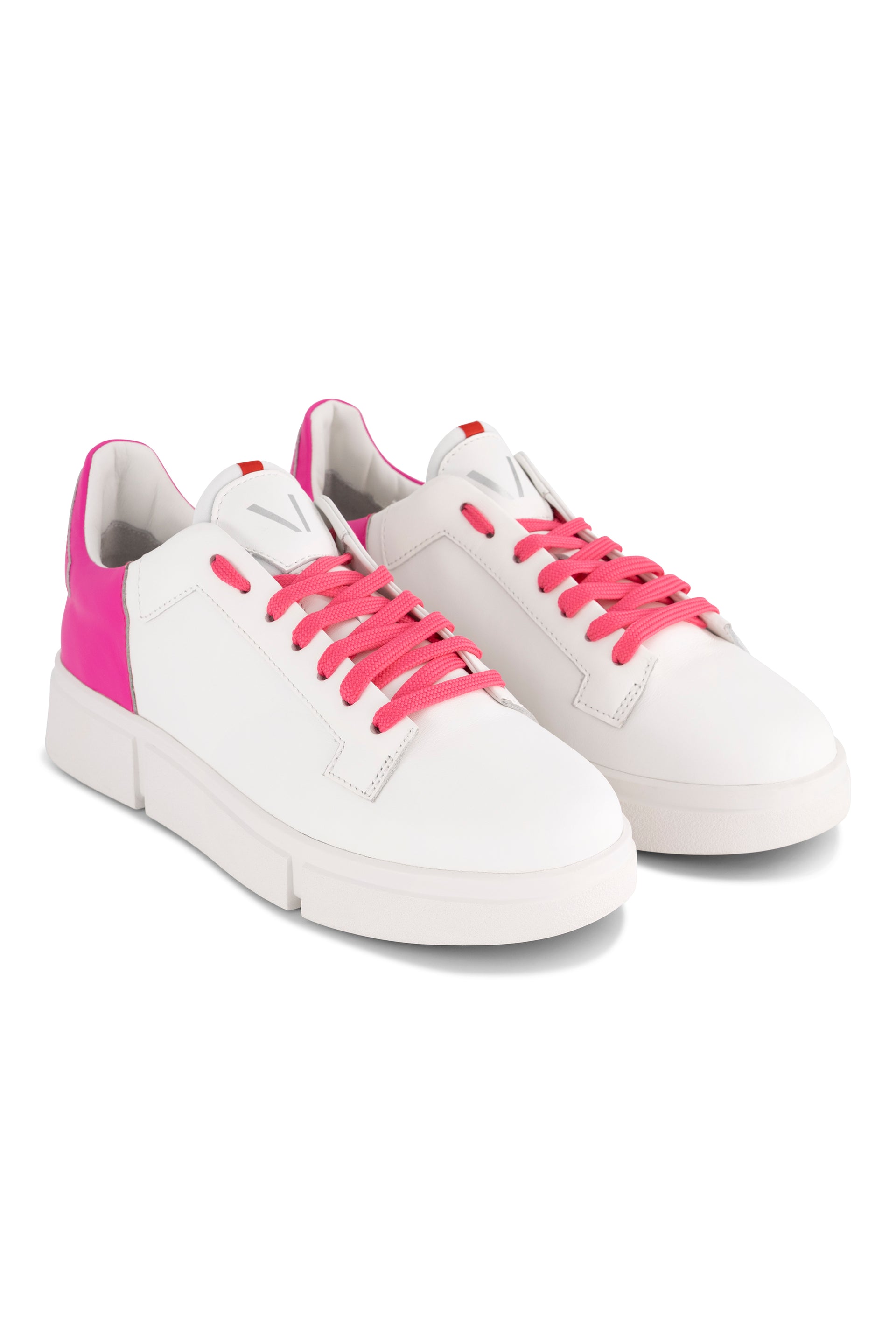 VS-001 White/Fuchsia - Sneaker - Vassalli
