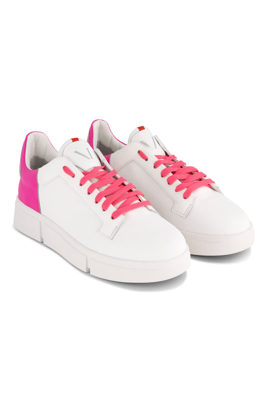 VS-001 White/Fuchsia - Sneaker
