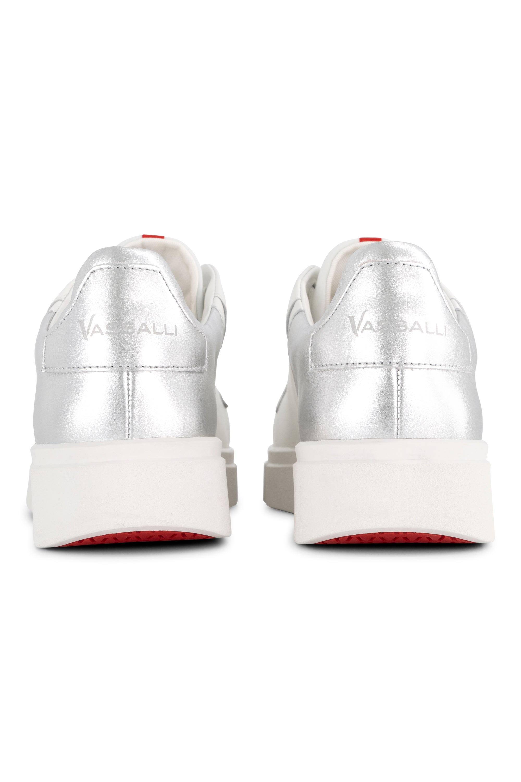 VS-001 White/Silver - Sneaker - Vassalli