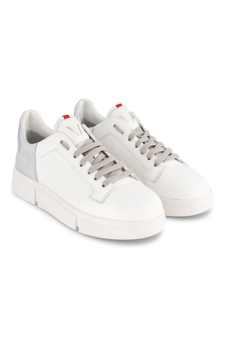VS-001 White/Silver - Sneaker - Vassalli
