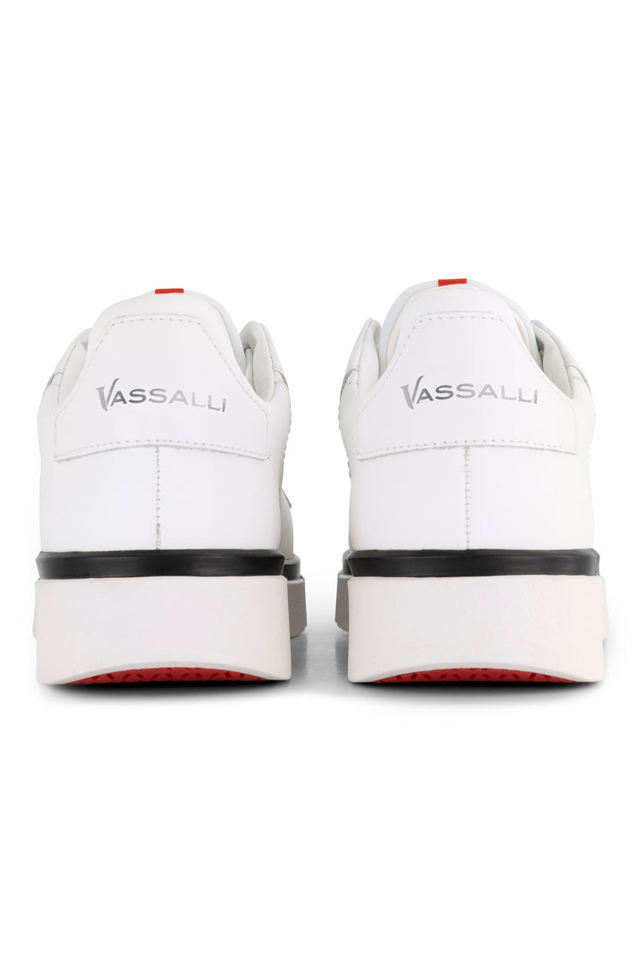 VS-001 White/White/Black - Sneaker - Vassalli