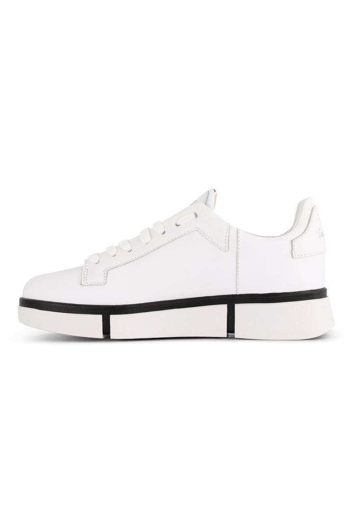 VS-001 White/White/Black - Sneaker - Vassalli