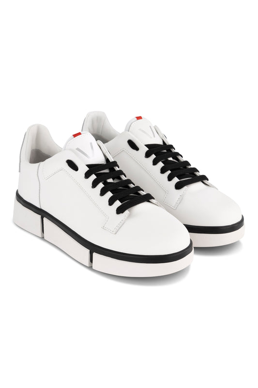 VS-001 White/White/Black - Sneaker