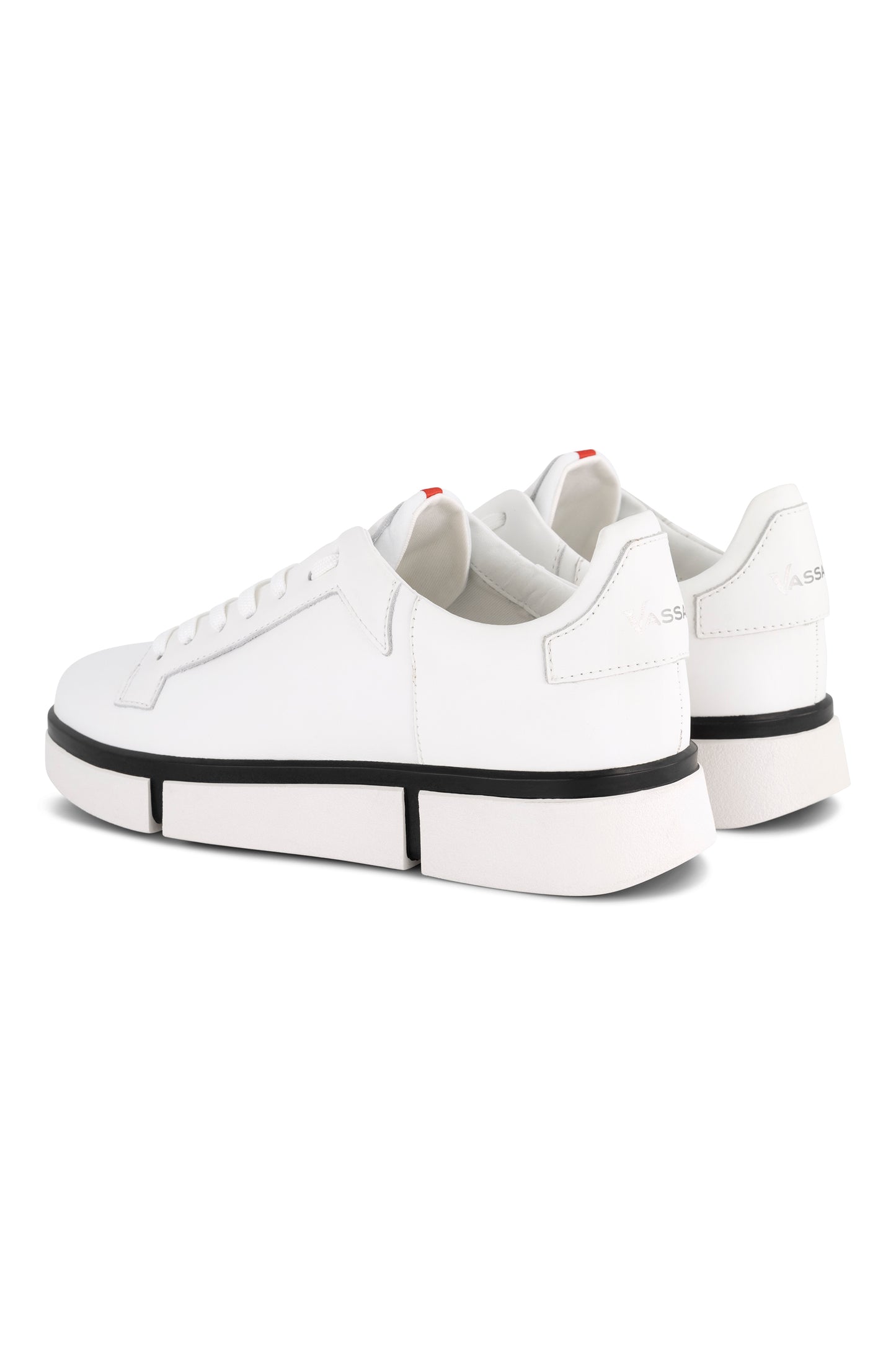 VS-001 White/White/Black - Sneaker