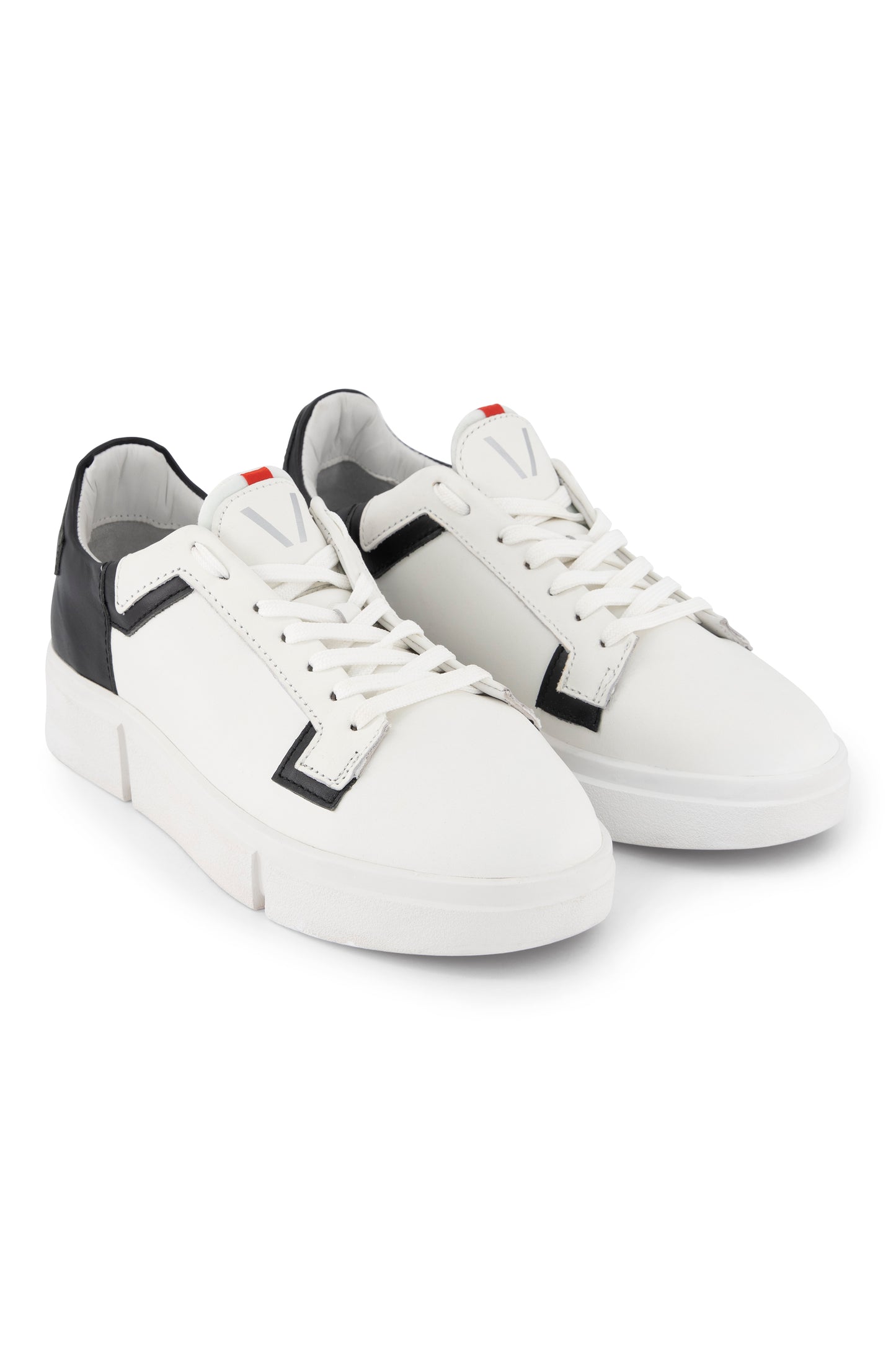 VS-002 White/Black - Sneaker - Vassalli