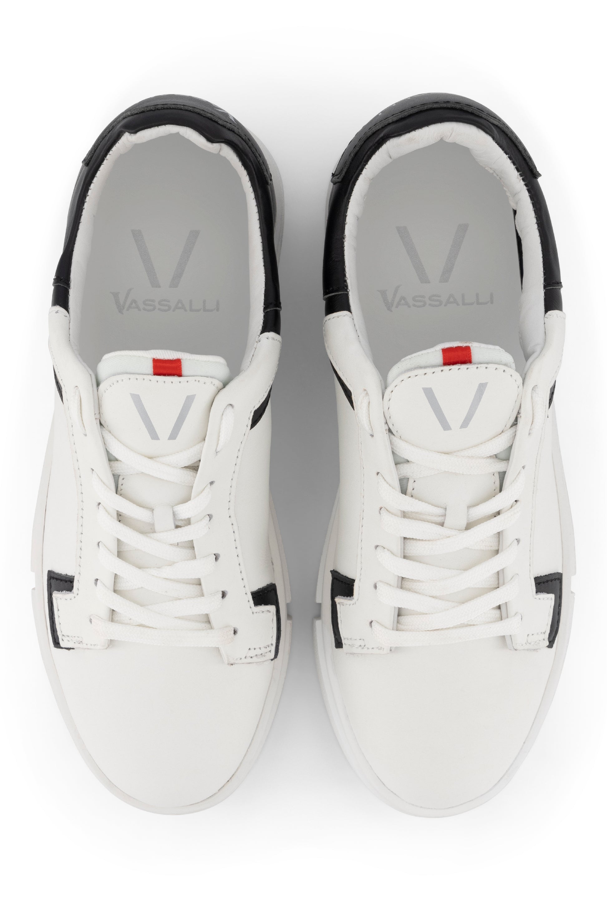 VS-002 White/Black - Sneaker - Vassalli