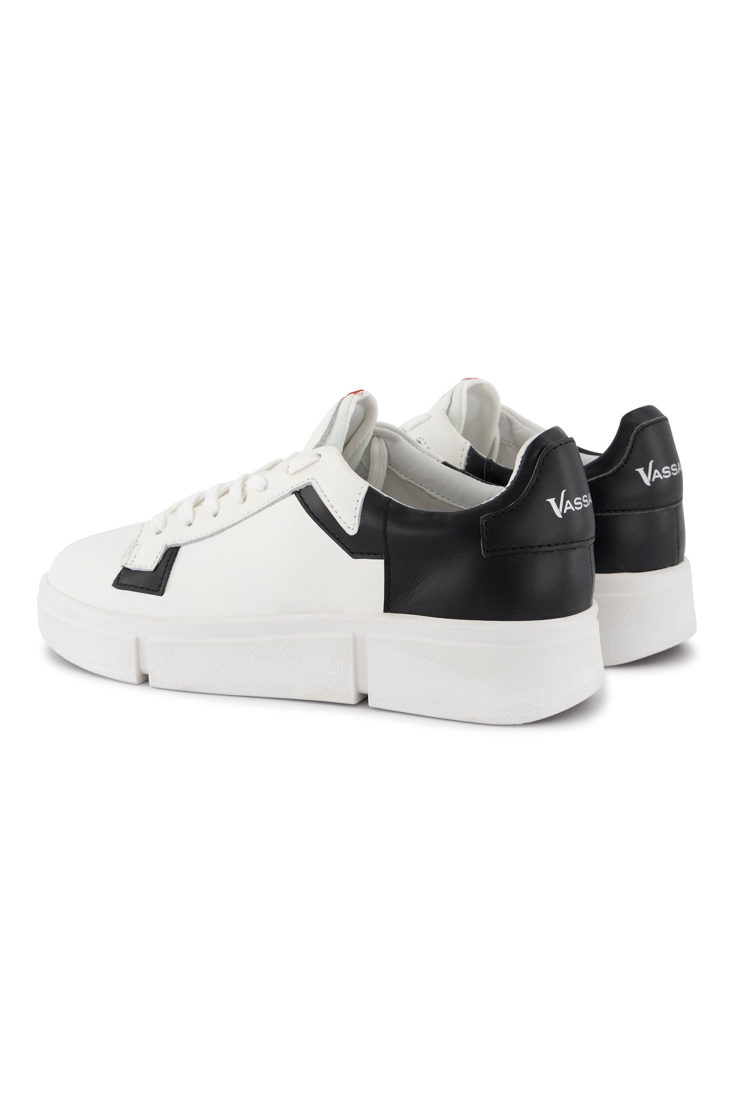 VS-002 White/Black - Sneaker - Vassalli