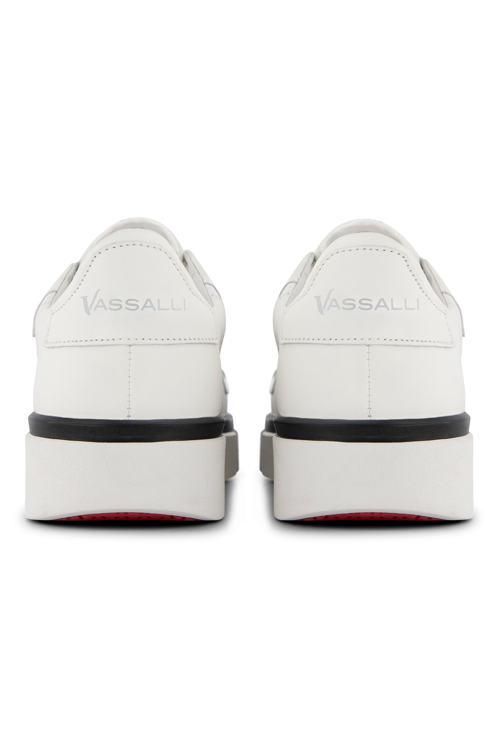 VS-002 White/White/Black - Sneaker - Vassalli