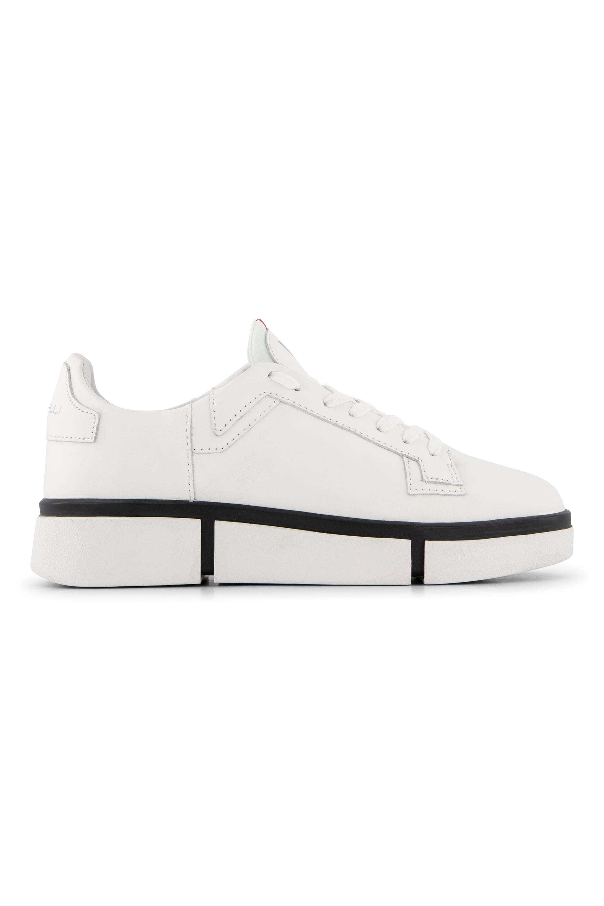 VS-002 White/White/Black - Sneaker - Vassalli