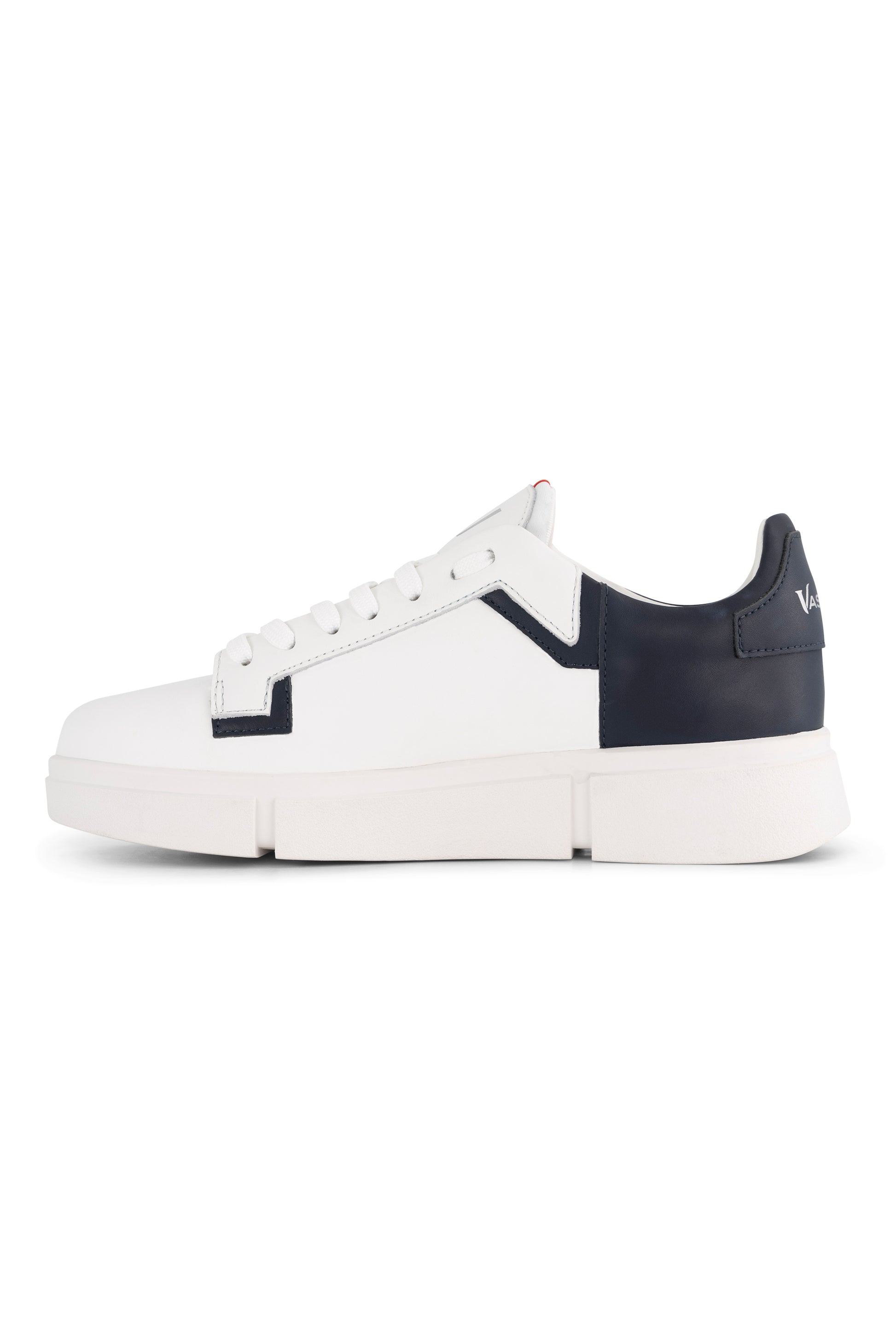VS-002 White/Navy - Sneaker - Vassalli