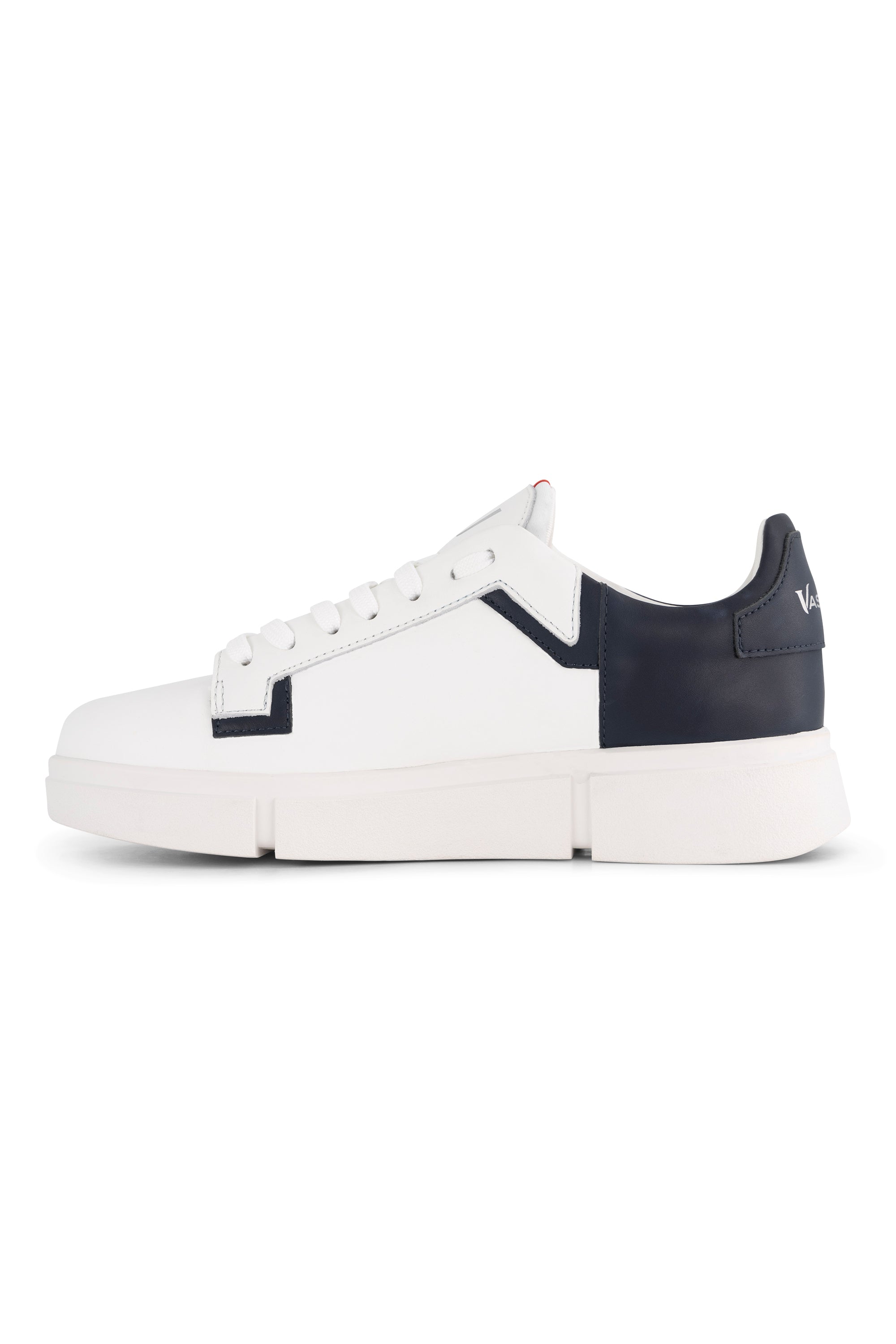 VS-002 White/Navy - Sneaker - Vassalli