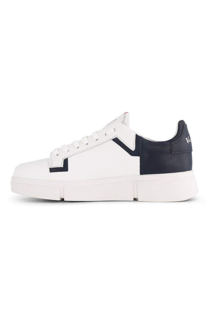 VS-002 White/Navy - Sneaker - Vassalli