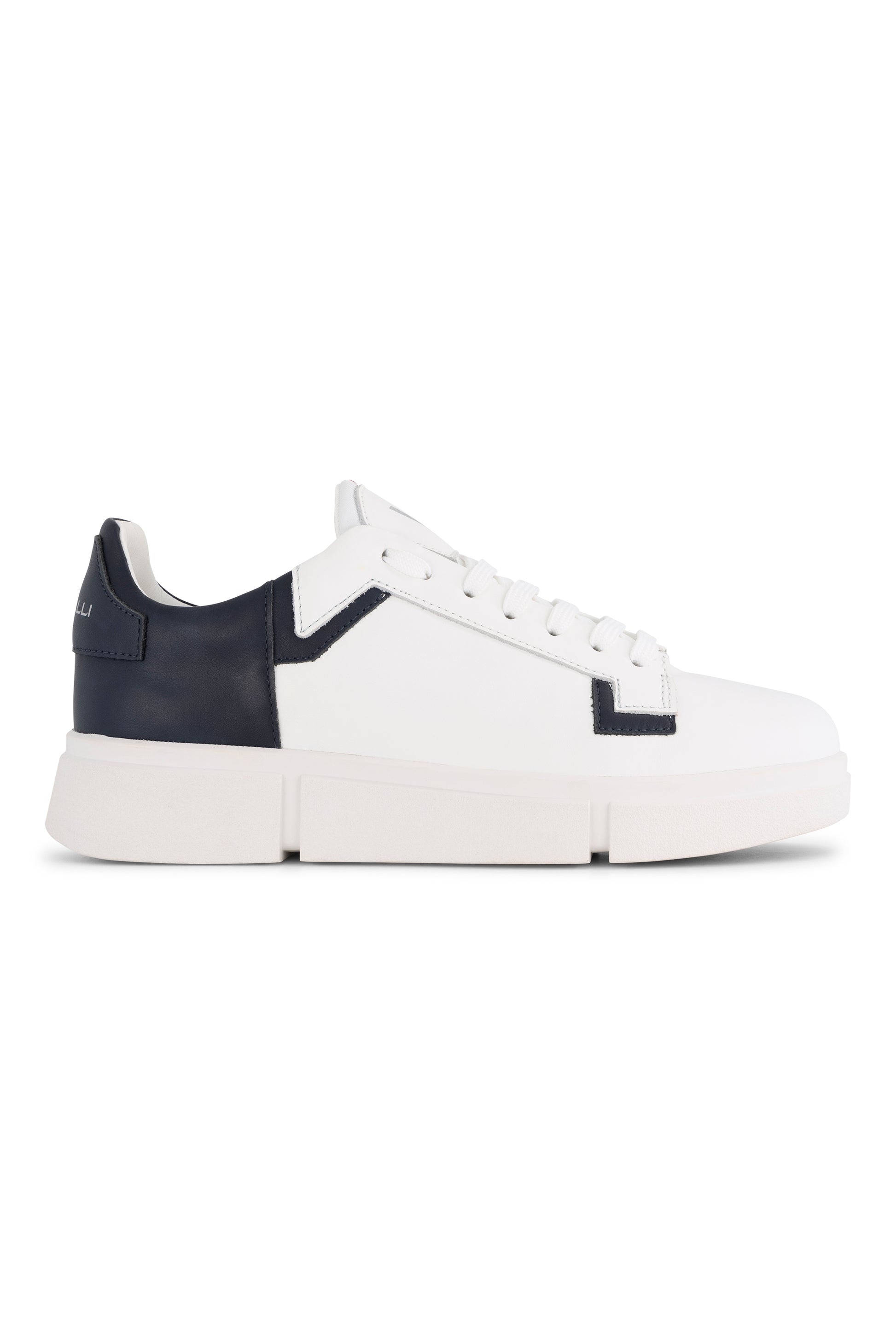 VS-002 White/Navy - Sneaker - Vassalli