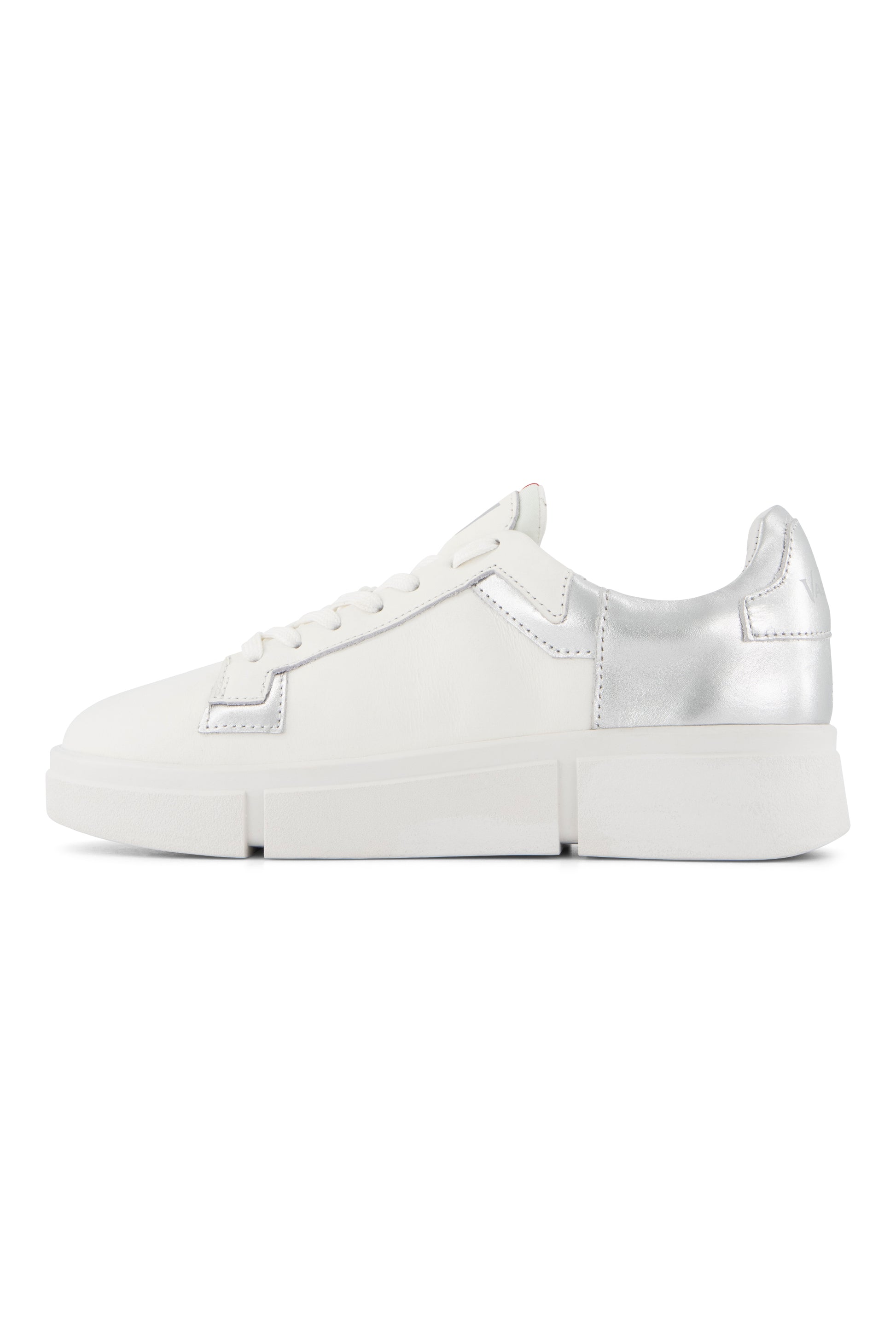 VS-002 White/Silver - Sneaker - Vassalli