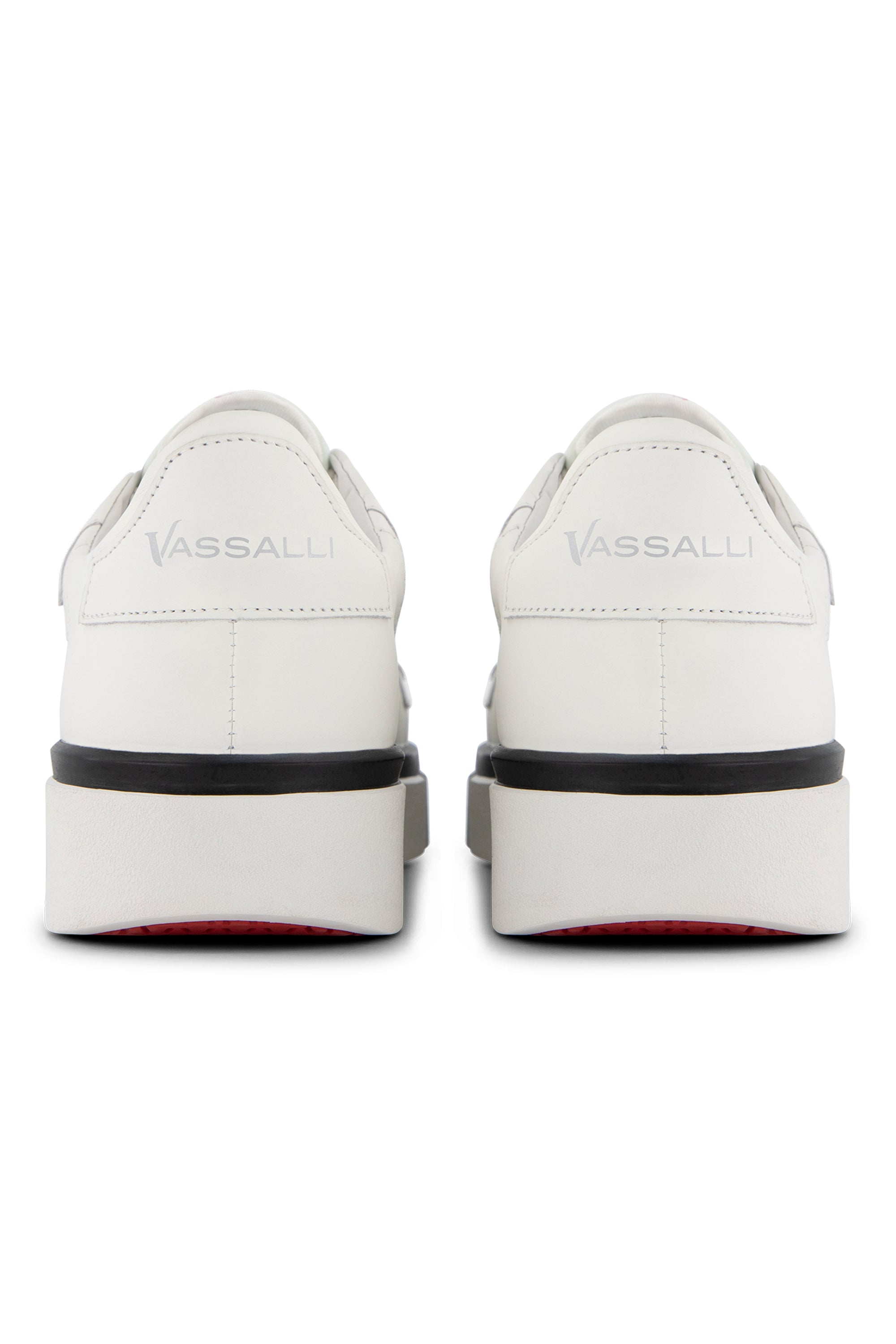 VS-002 White/White/Black - Sneaker - Vassalli