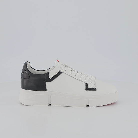 VS-002 White/Black - Sneaker Vassalli