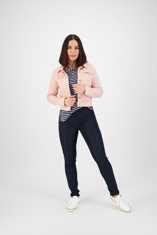 2017 Ratio Denim Jacket - French Rose